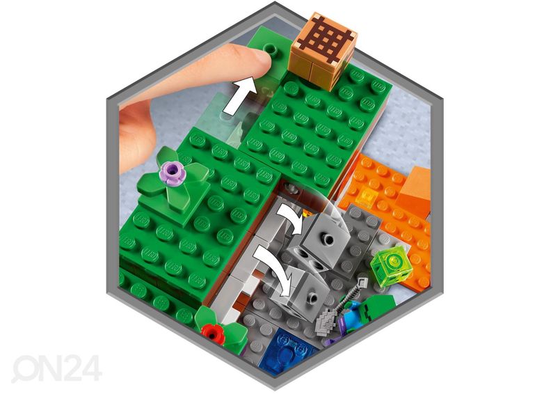 LEGO Minecraft Hylätty kaivos kuvasuurennos