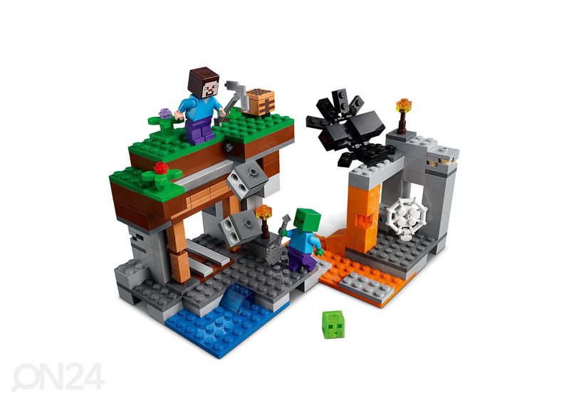 LEGO Minecraft Hylätty kaivos kuvasuurennos