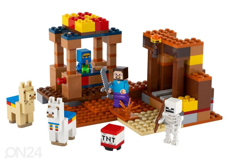 LEGO Minecraft Kauppa-asema kuvasuurennos