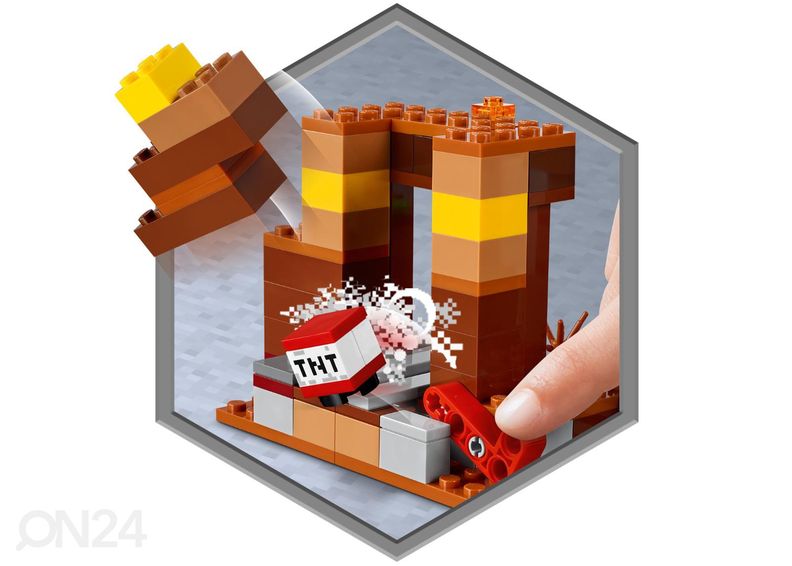 LEGO Minecraft Kauppa-asema kuvasuurennos