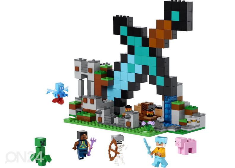 LEGO Minecraft Miekkavartio kuvasuurennos