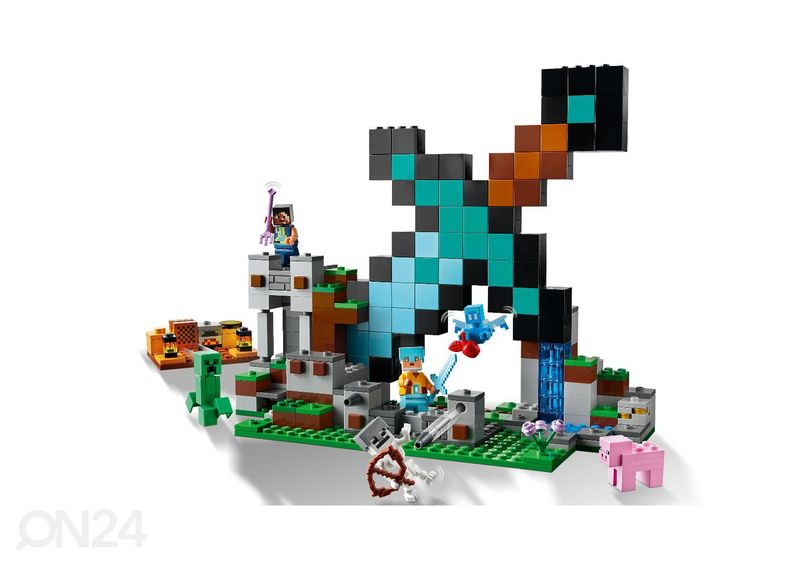 LEGO Minecraft Miekkavartio kuvasuurennos