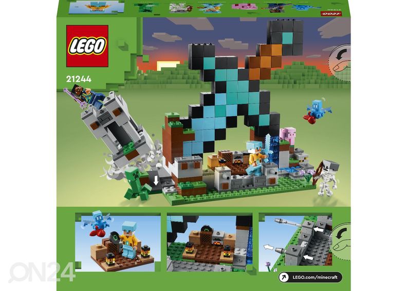 LEGO Minecraft Miekkavartio kuvasuurennos