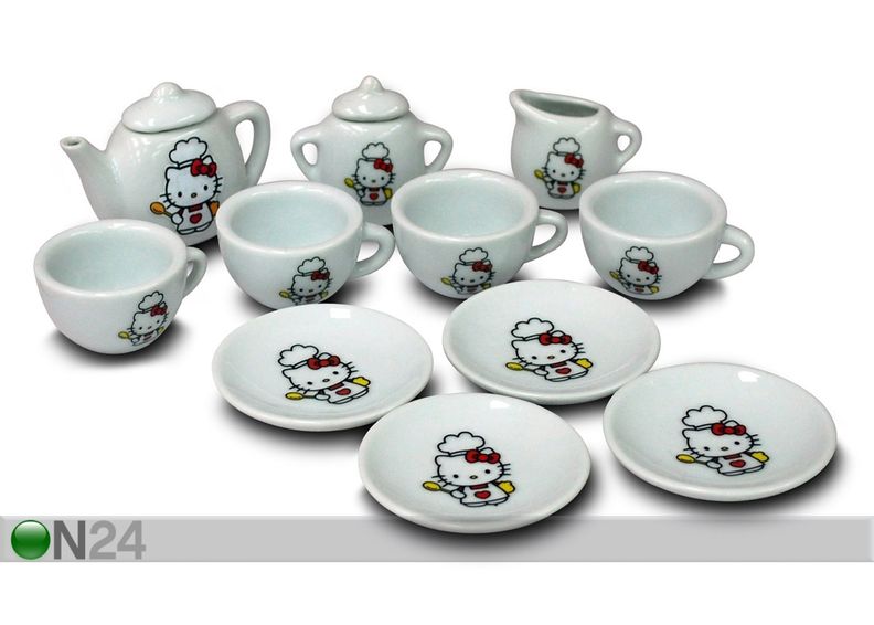 Leikkiastiasto CONFEZIONE HELLO KITTY kuvasuurennos