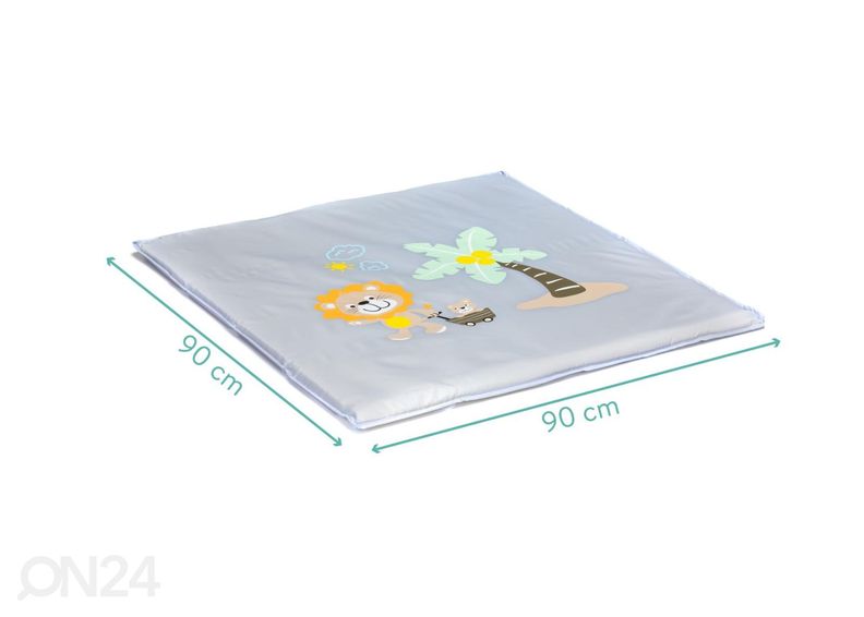 Leikkikehä / matkasänky Leijona harmaa, Fillikid kuvasuurennos