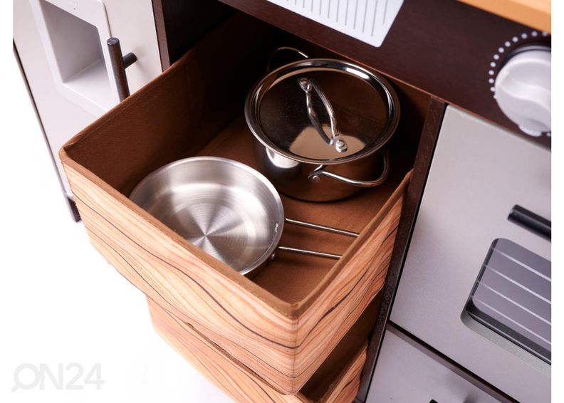 Leikkikeittiö tarvikkeilla kuvasuurennos