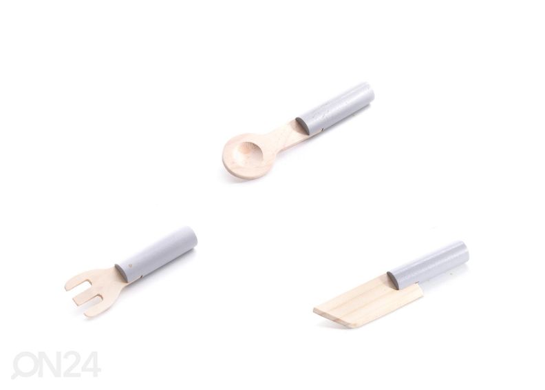 Leikkikeittiö tarvikkeilla 85 cm kuvasuurennos