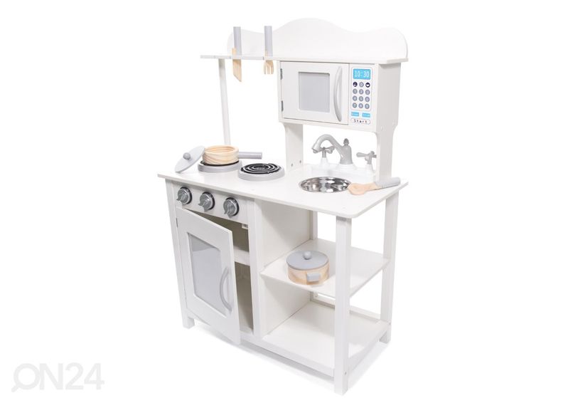 Leikkikeittiö tarvikkeilla 85 cm kuvasuurennos