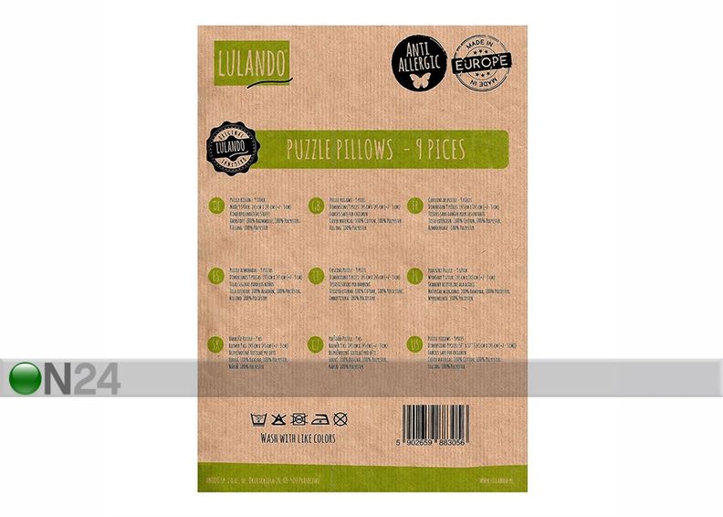 Leikkimatto LULANDO PUZZLE kuvasuurennos