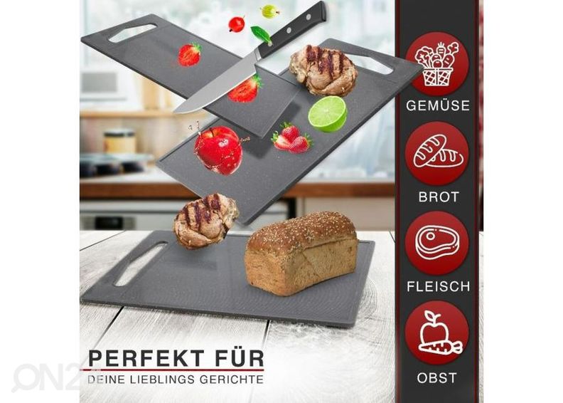 Leikkuulaudat Classbach CSB4012KGR, vaaleanharmaa kuvasuurennos