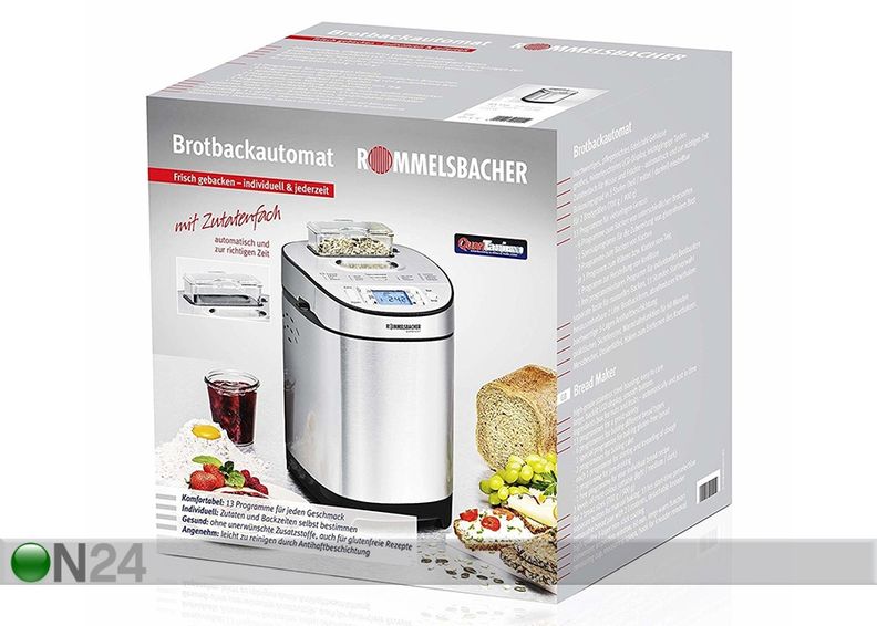 Leipäkone Rommelsbacher BA550 kuvasuurennos
