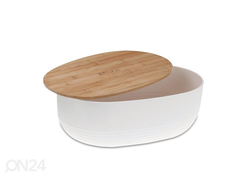 Leipälaatikko Namur PS valkoinen kuvasuurennos mitat