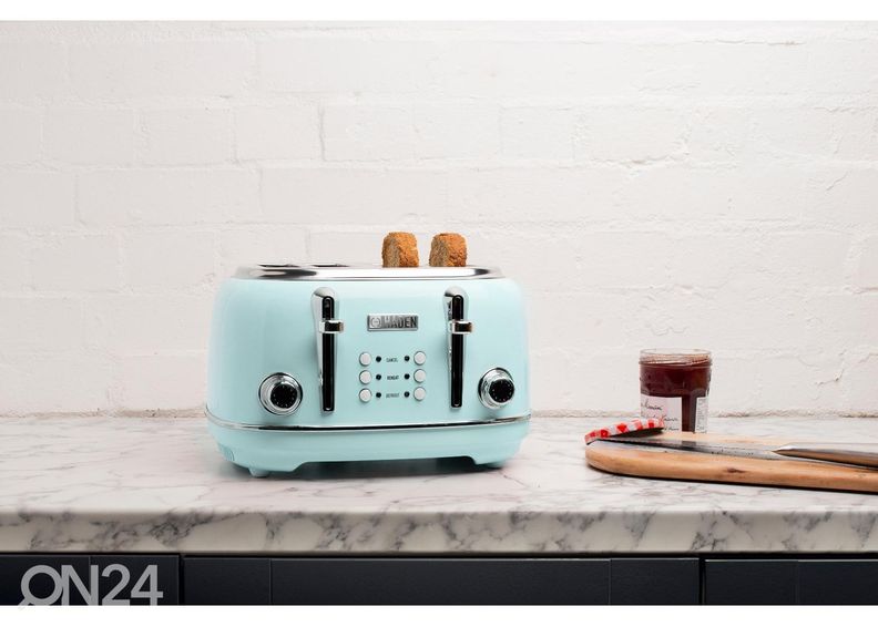 Leivänpaahdin Haden Heritage, turkoosi kuvasuurennos