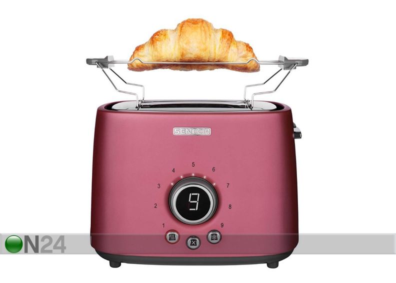 Leivänpaahdin Sencor Metallic STS6054RD kuvasuurennos