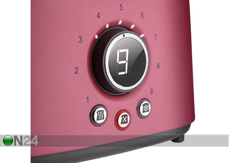 Leivänpaahdin Sencor Metallic STS6054RD kuvasuurennos