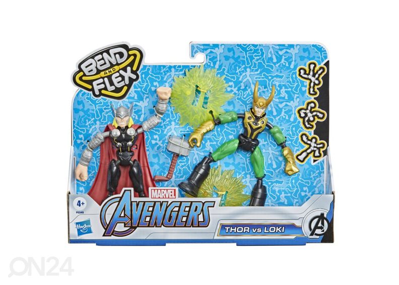 Leluhahmot AVENGERS Bend and Flex VS kuvasuurennos