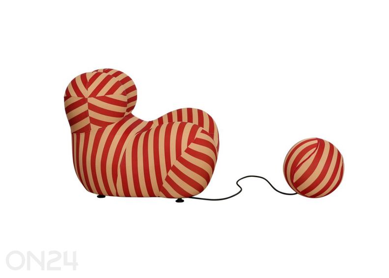 Lepotuoli ja rahi Nua kuvasuurennos