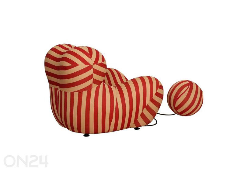 Lepotuoli ja rahi Nua kuvasuurennos