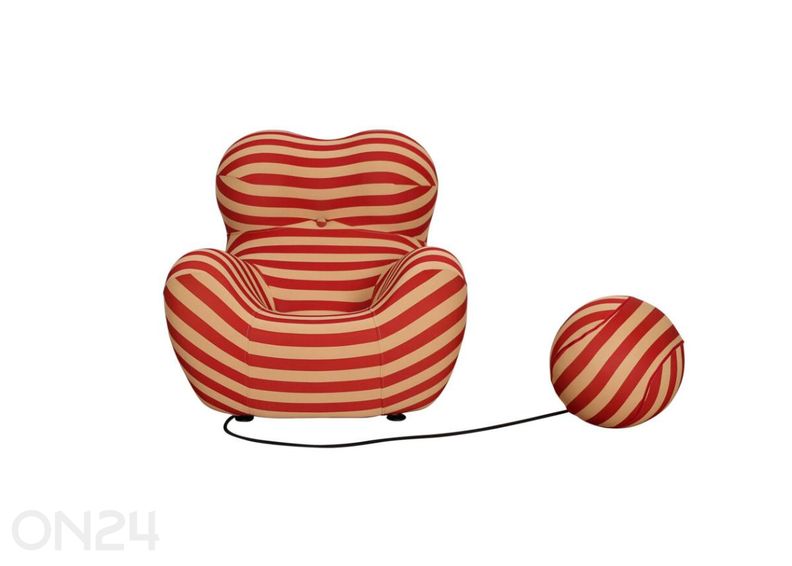 Lepotuoli ja rahi Nua kuvasuurennos