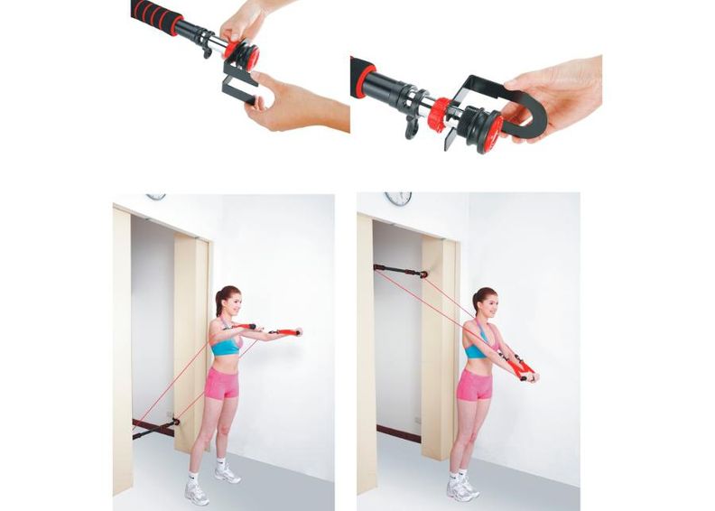 Leuanvetotanko oviaukkoon inSPORTline kuvasuurennos