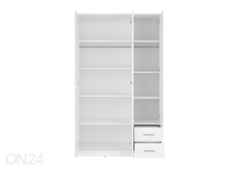 Leveät irtohyllyt vaatekaappiin 118,5 cm kuvasuurennos