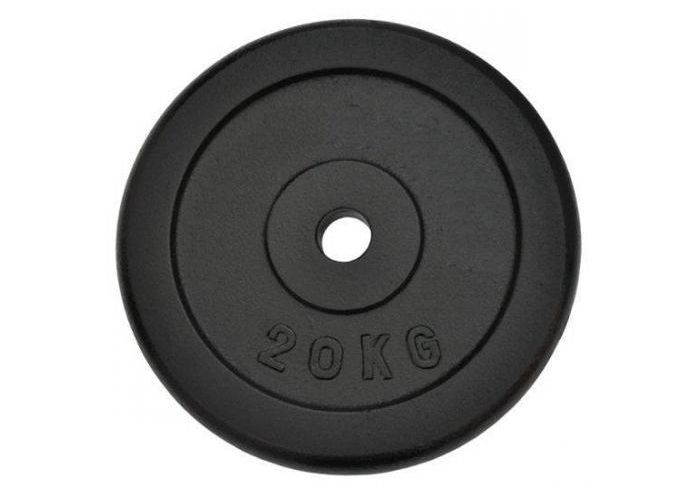 Levypainot 2x20kg Spartan kuvasuurennos