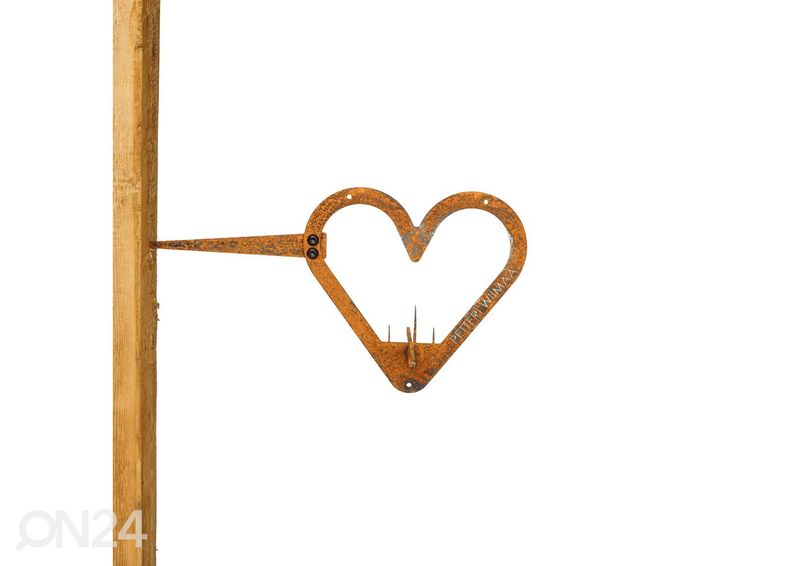 Lintujen ruokintateline Petteri Wiimaa Heart kuvasuurennos