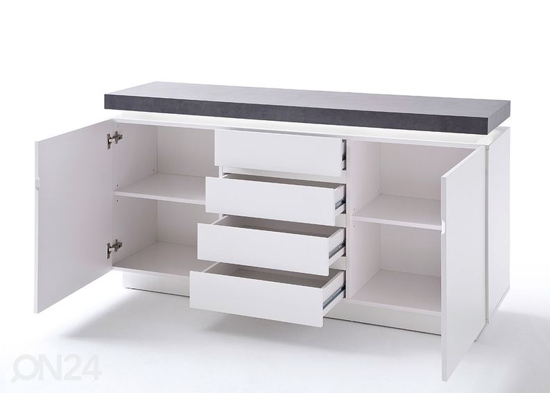 Lipasto Atlanta 48673WB1 LED-valaistuksella kuvasuurennos