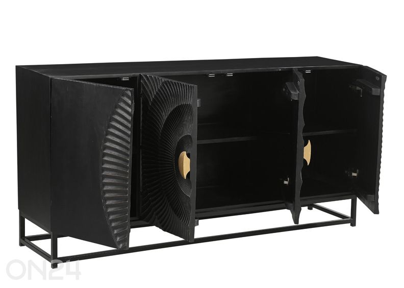 Lipasto Black Smooth 150 cm kuvasuurennos