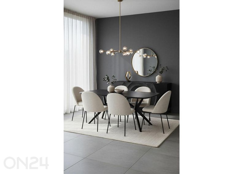 Lipasto Black Smooth 150 cm kuvasuurennos