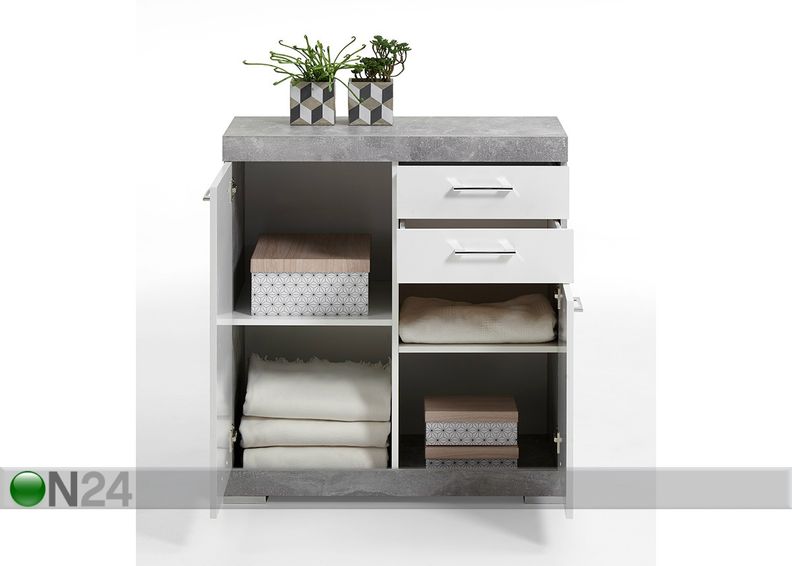 Lipasto BRISTOL 2 80x35xh90 cm kuvasuurennos