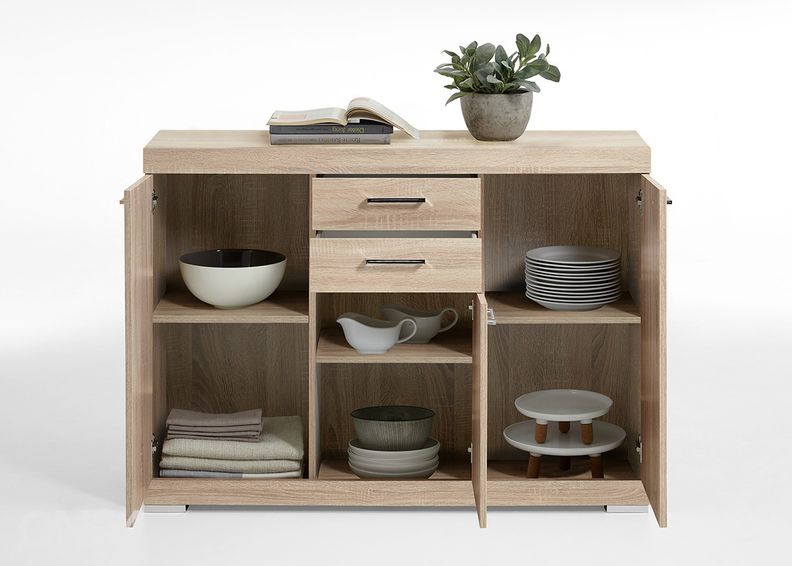 Lipasto Bristol 3 120x35xh90 cm kuvasuurennos
