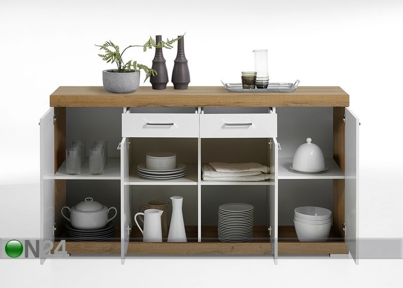 Lipasto BRISTOL 4 160x35xh90 cm kuvasuurennos