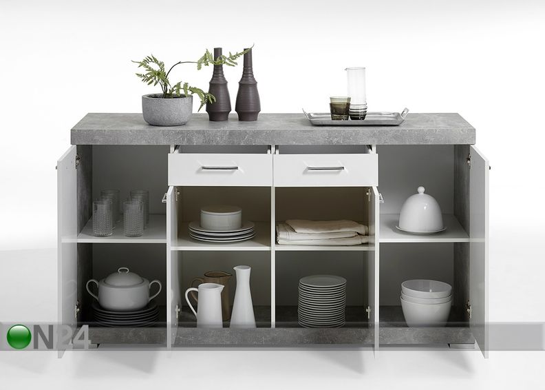 Lipasto BRISTOL 4 XL 160x50xh90 cm kuvasuurennos