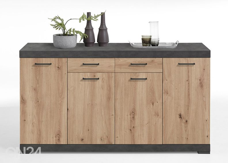 Lipasto Bristol 4 XL 160x50xh90 cm kuvasuurennos