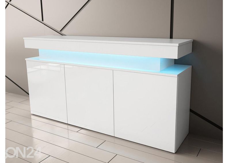 Lipasto Glossa 160 cm + LED kuvasuurennos