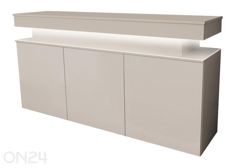 Lipasto Glossa 160 cm + LED kuvasuurennos