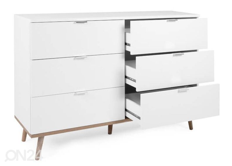 Lipasto Göteborg valkoinen/ sonoma tammi kuvasuurennos