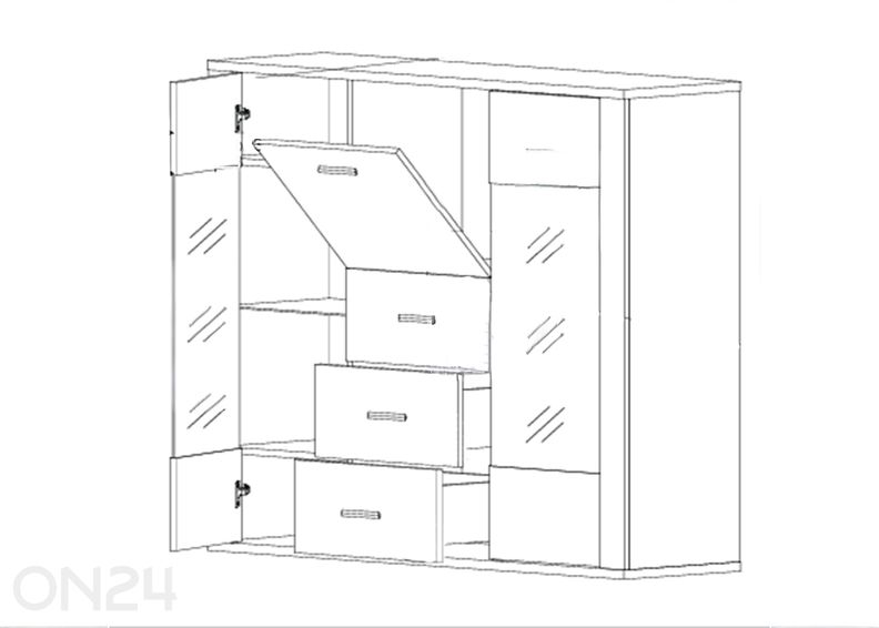 Lipasto Gress kuvasuurennos
