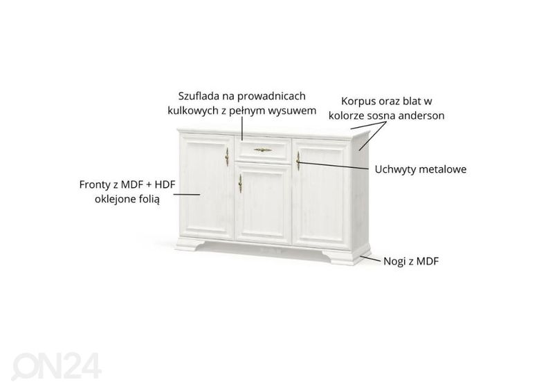 Lipasto Irys 137 cm kuvasuurennos