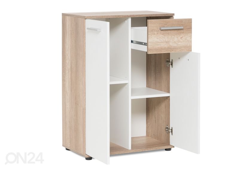 Lipasto Jacky, villi tammi/valkoinen kuvasuurennos