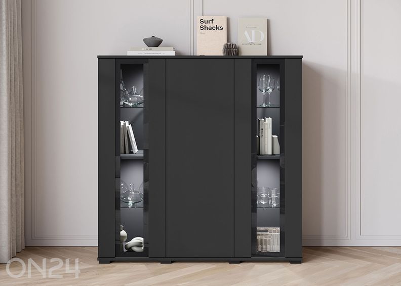 Lipasto Kansas 120 cm + LED kuvasuurennos