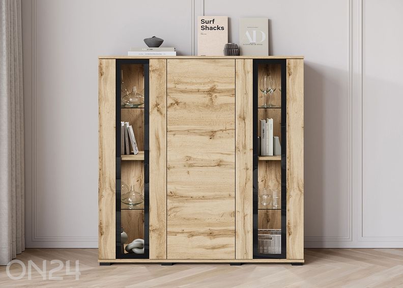 Lipasto Kansas 120 cm + LED kuvasuurennos