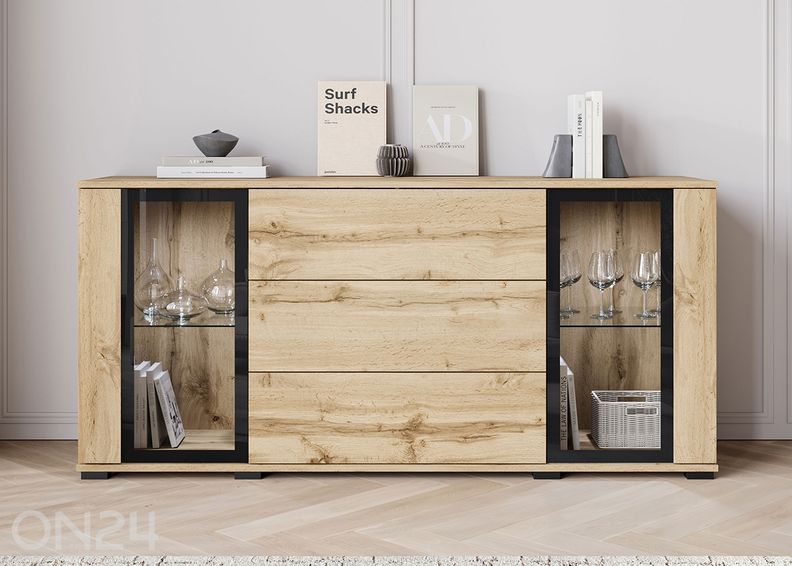 Lipasto Kansas 150 cm + LED kuvasuurennos