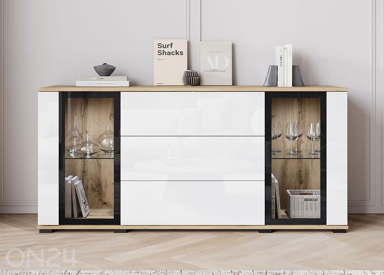 Lipasto Kansas 150 cm + LED kuvasuurennos