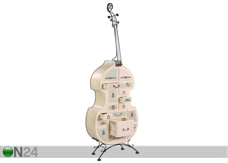 Lipasto KONTRABASSO AKVARELLI kuvasuurennos