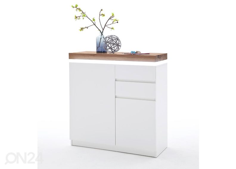 Lipasto LED-valaistuksella Romina, tammi kuvasuurennos