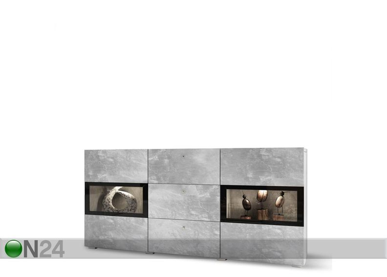 Lipasto + LED valaistus kuvasuurennos