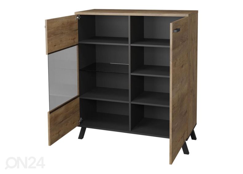 Lipasto + LED-valaistus kuvasuurennos