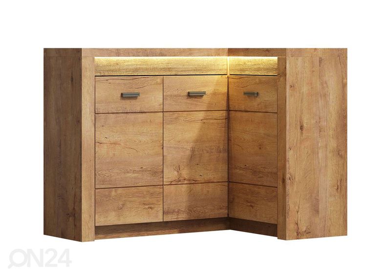 Lipasto + LED valaistus kuvasuurennos